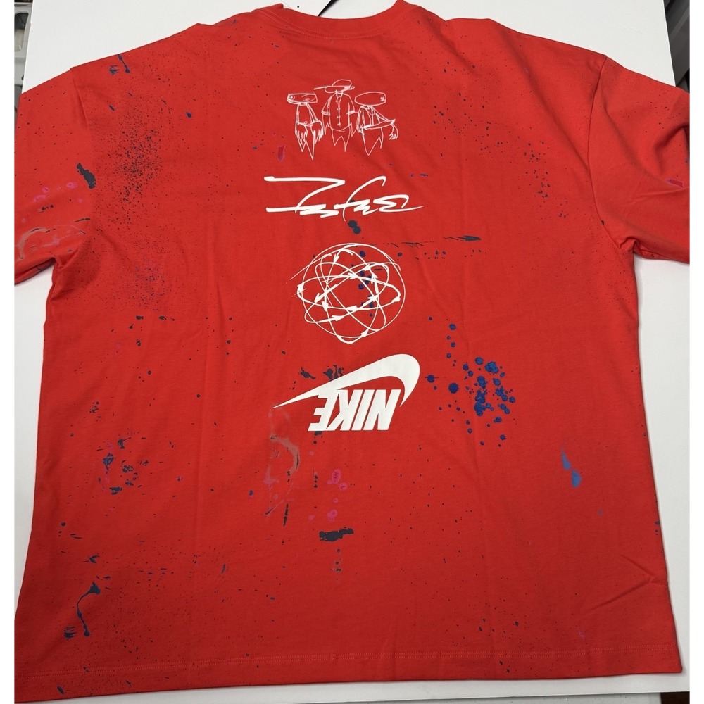Nike USA Olympics Breaking‎ Futura Women's Oversized Size M Crimson FZ0283-696 - Picture 2 of 5